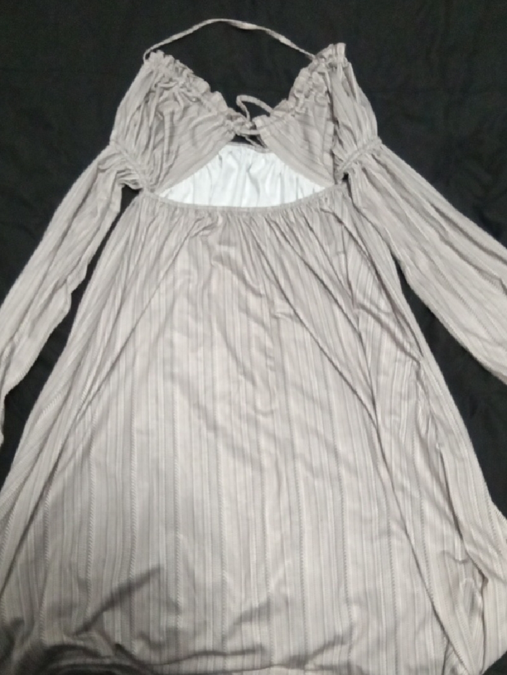Commense Medium Backless U-neck Halter Strap Maxi Dress NWT - Picture 5 of 8